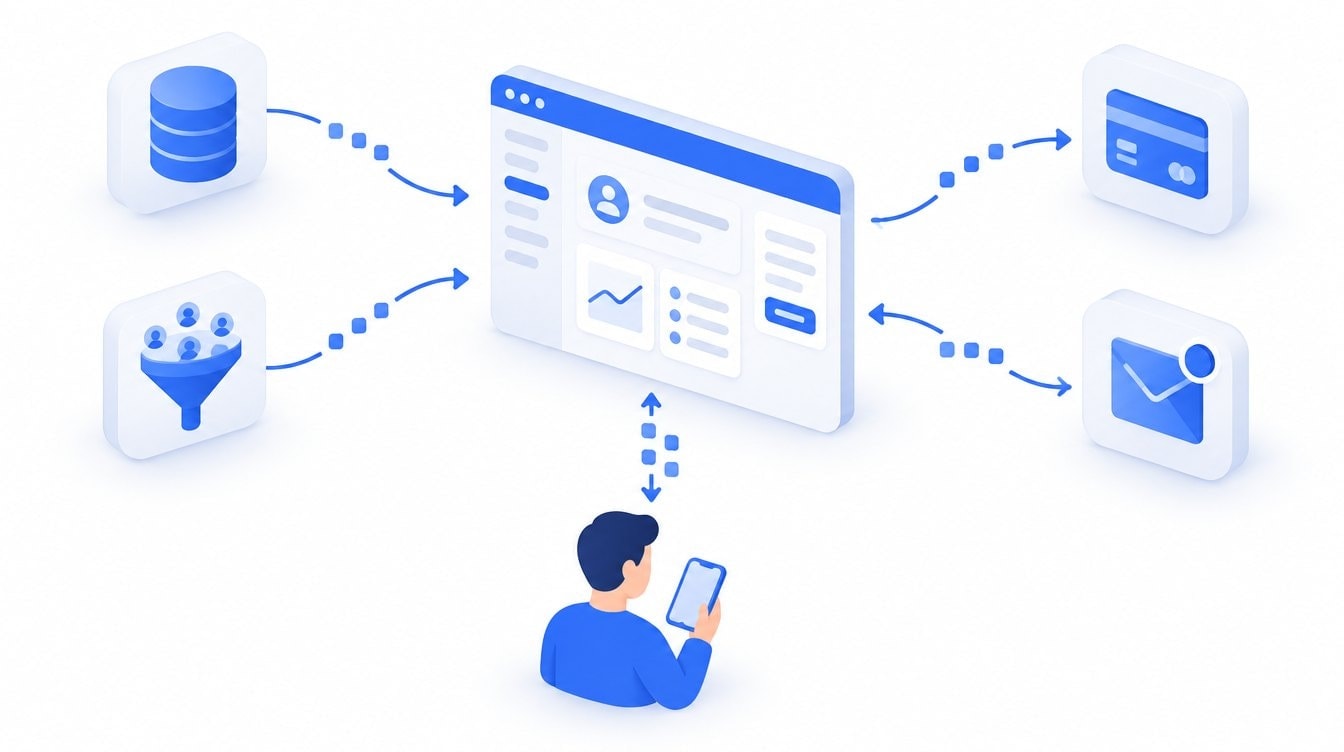 Личный кабинет как окно в учётные системы: данные из 1С, CRM и платёжного сервиса